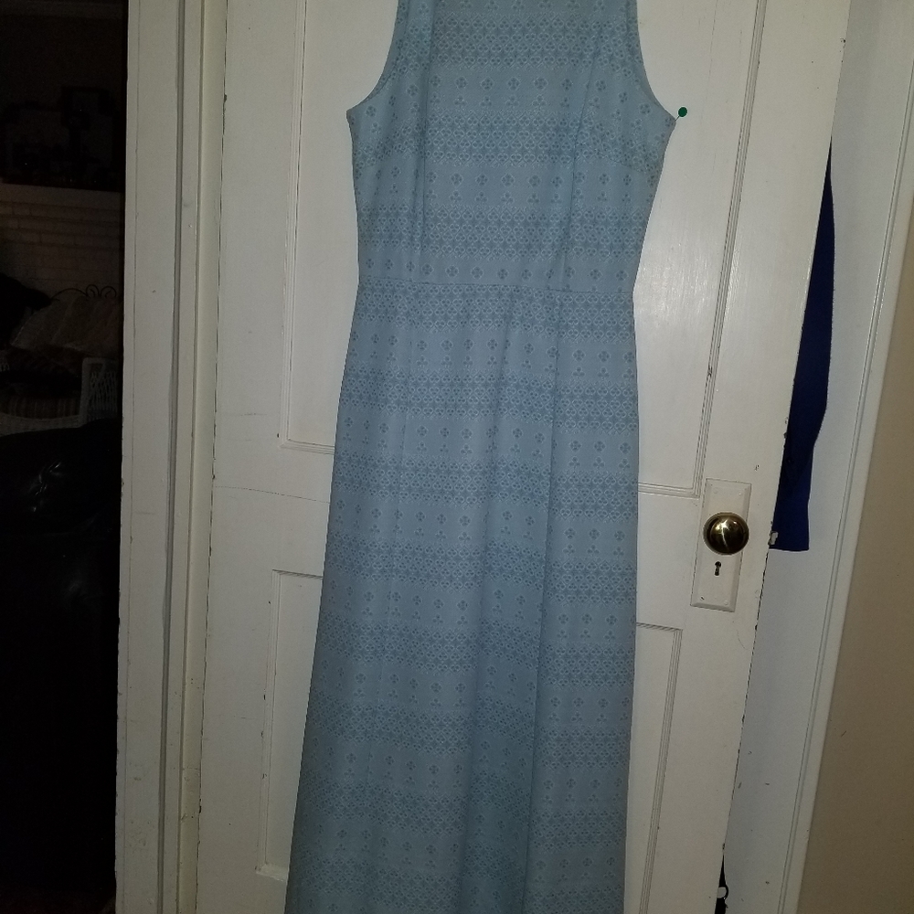 1950's Kay Windsor Long Maxi Dress